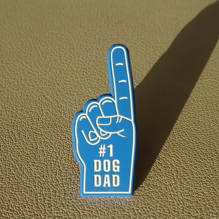 Toronto Dog Moms - #1 Dog Dad Pin