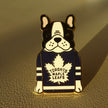 Toronto Maple Leafs Black Frenchie Pin