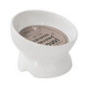 DexyPaws Cat Rise Ceramic Elevated Bowl