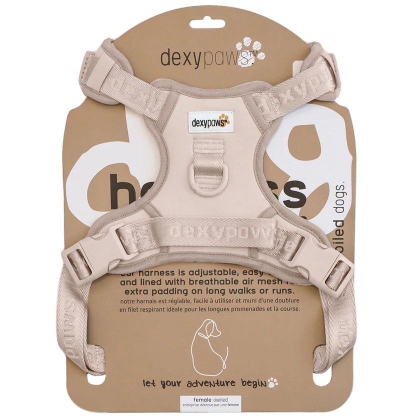 Dexypaws No-Pull Dog Harness - Nude - Size XLarge