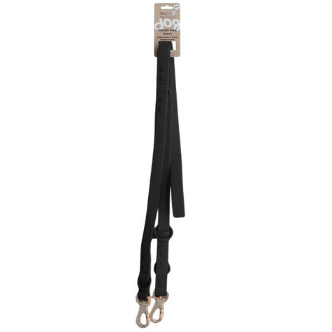 Dexypaws Hands Free Waterproof Dog Leash 6 ft - Black