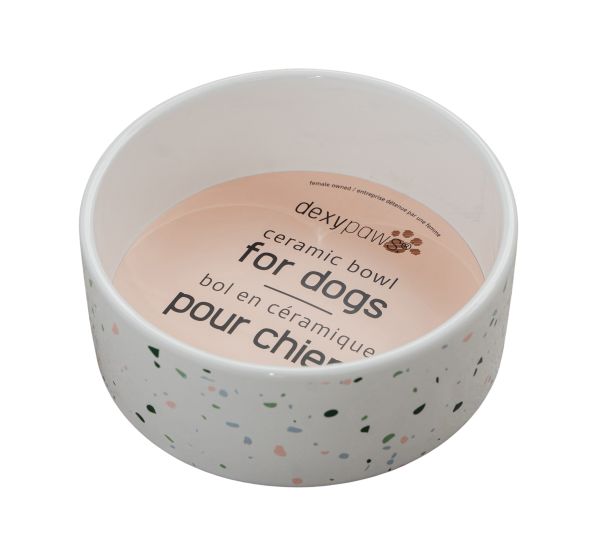Dexypaws - Ceramic Dog Bowl - 