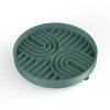 Double Rainbow Silicone Slow Feeder - Hunter Green