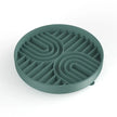 Double Rainbow Silicone Slow Feeder - Hunter Green