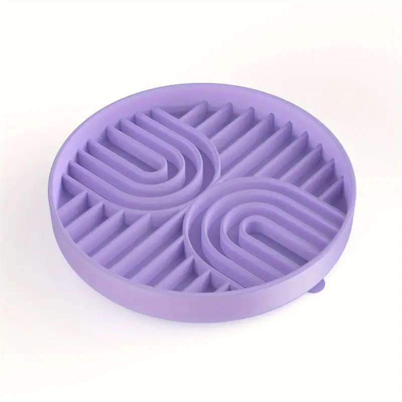 Double Rainbow Silicone Slow Feeder - Lavender
