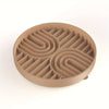 Double Rainbow Silicone Slow Feeder - Tan