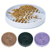 Double Rainbow Silicone Slow Feeder - Hunter Green