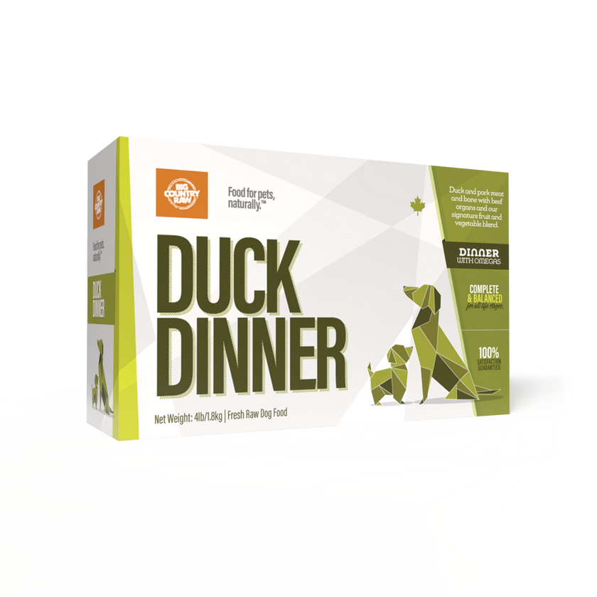 Big Country Raw - Duck Dinner Carton (4lb)