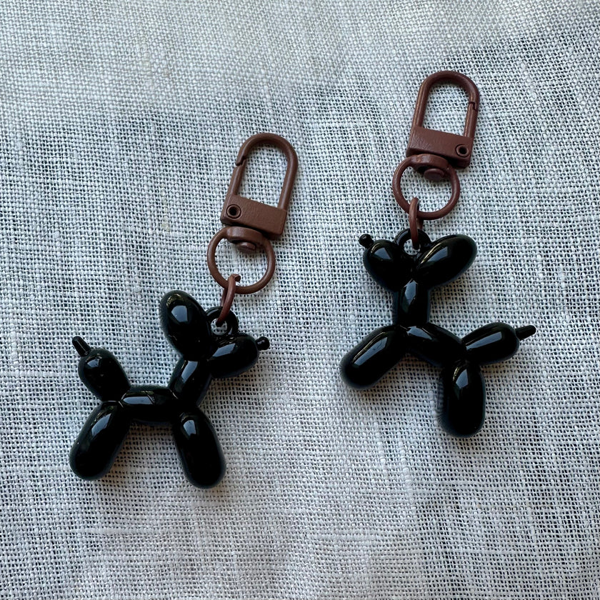 Balloon Dog Pastel Keychain