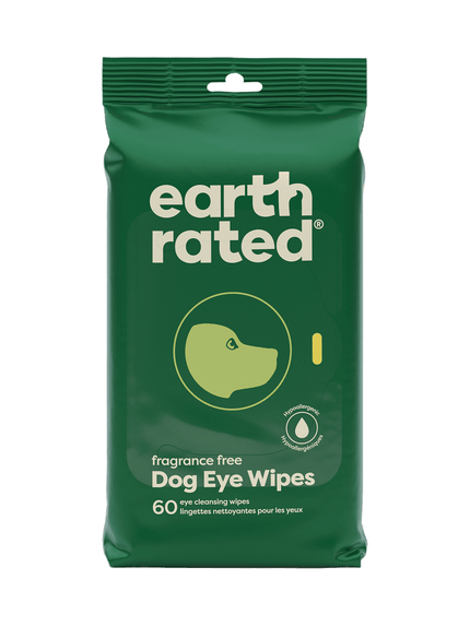 earth rated Fragrance Free Dog Eye Wipes