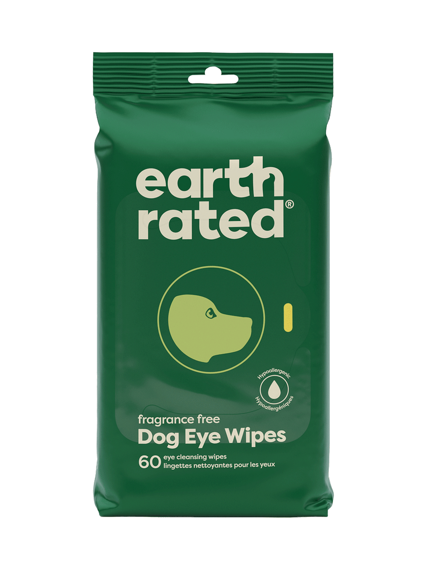 earth rated Fragrance Free Dog Eye Wipes