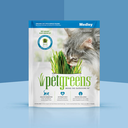 Cat Grass Medley Self-Grow Kit