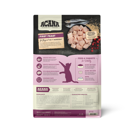 Acana First Feast Kitten Recipe (4lb/1.8kg)