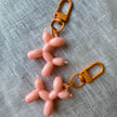 Balloon Dog Pastel Keychain