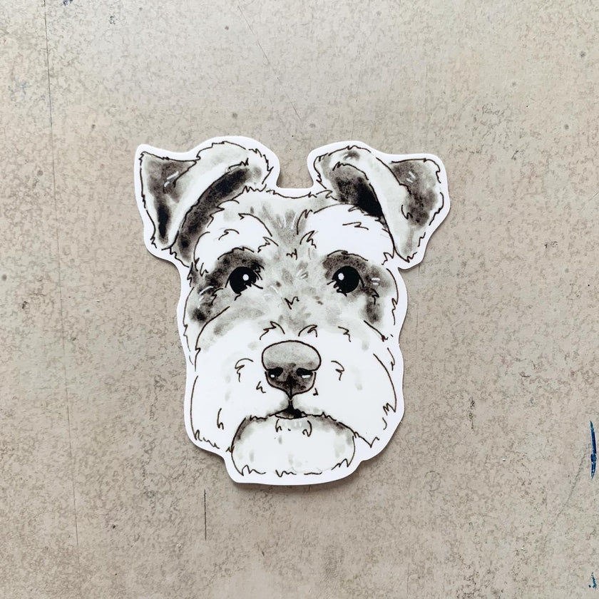 Schnauzer Sticker