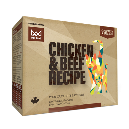 Big Country Raw - Fare Game Chicken and Beef (2lb)