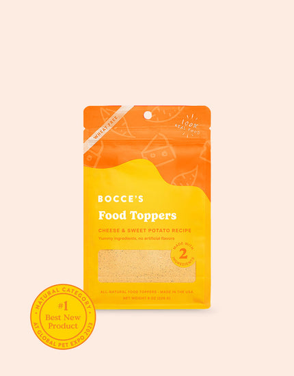 Bocce's Cheese & Sweet Potato Food Topper