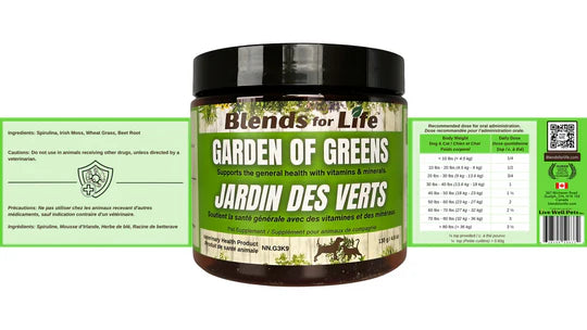 Garden of Greens Pet Supplement Info
