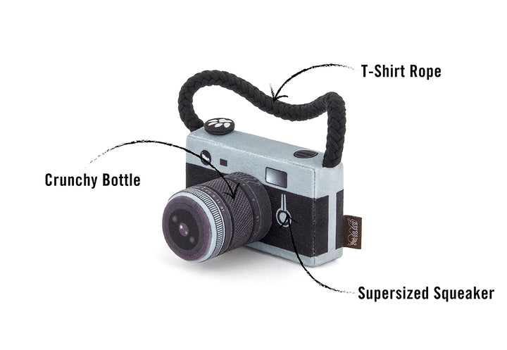 P.L.A.Y. Globetrotter Collection - Camera Dog Toy