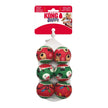 KONG - Holiday AirDog SqueakAir Tennis Balls, 6 pack