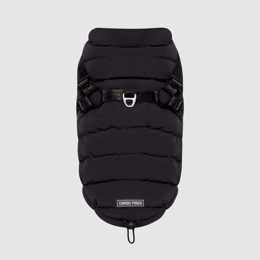 Canada Pooch Harness Puffer Black