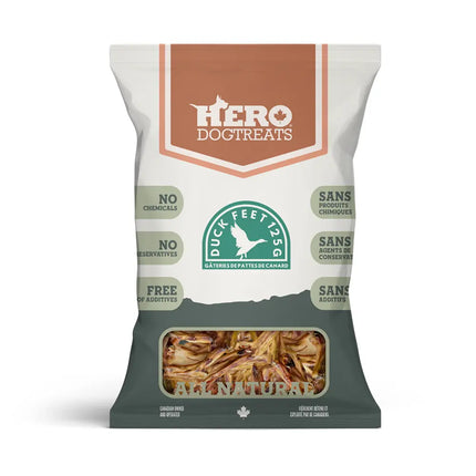 Hero Dog Treats Dehydrated Duck Feet