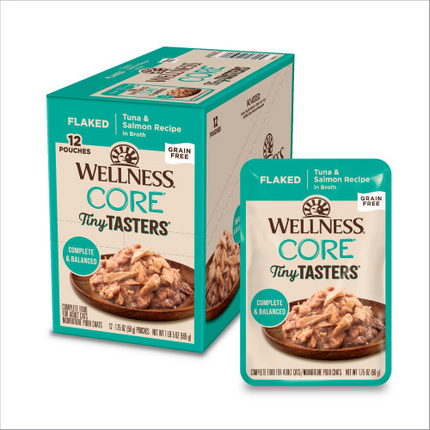 Tiny Tasters Wet Cat Food Pouches