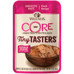 Wellness CORE Tiny Tasters Grain Free Pate Duck Recipe Wet Cat Food Pouches