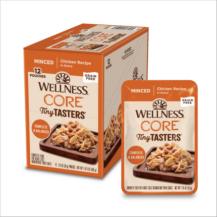 Tiny Tasters Wet Cat Food Pouches