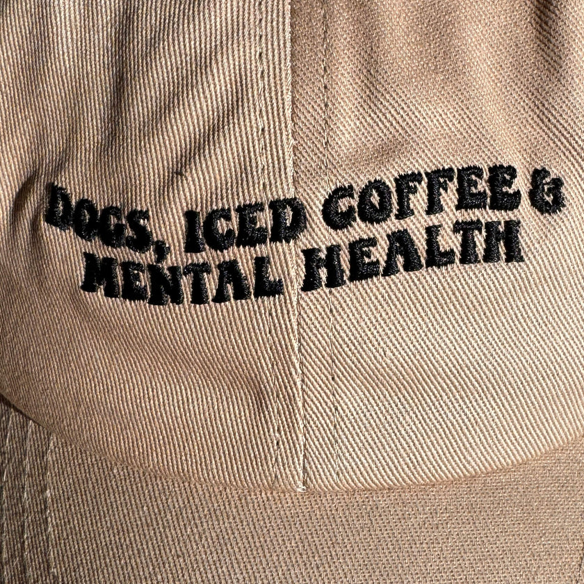 Dogs, Iced Coffee & Mental Health Dad Hat