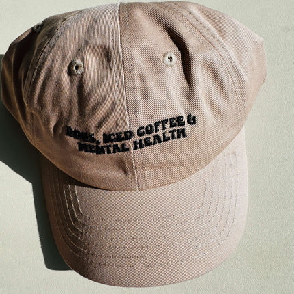 Dogs, Iced Coffee & Mental Health Dad Hat