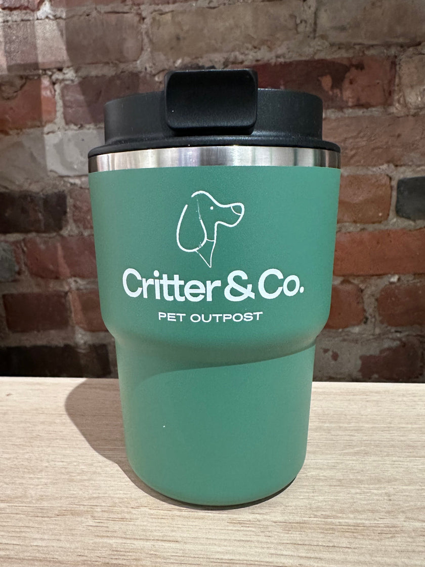 Critter Coffee Express Travel Mug - Green