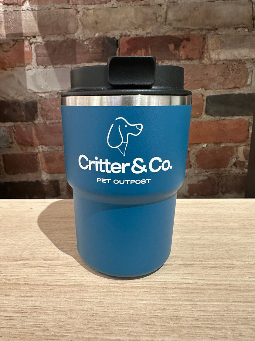Critter Coffee Express Travel Mug - Blue