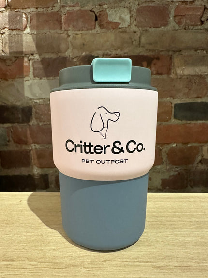 Critter Coffee Express Travel Mug Pastel Pink