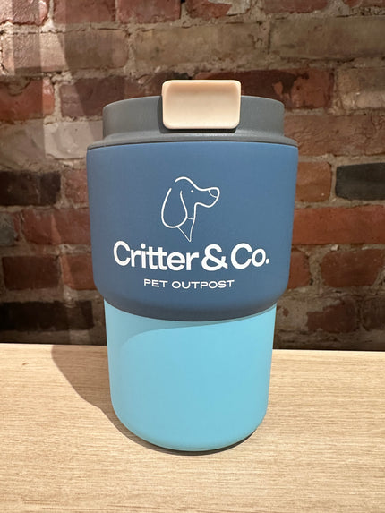 Critter Coffee Express Travel Mug Pastel Blue