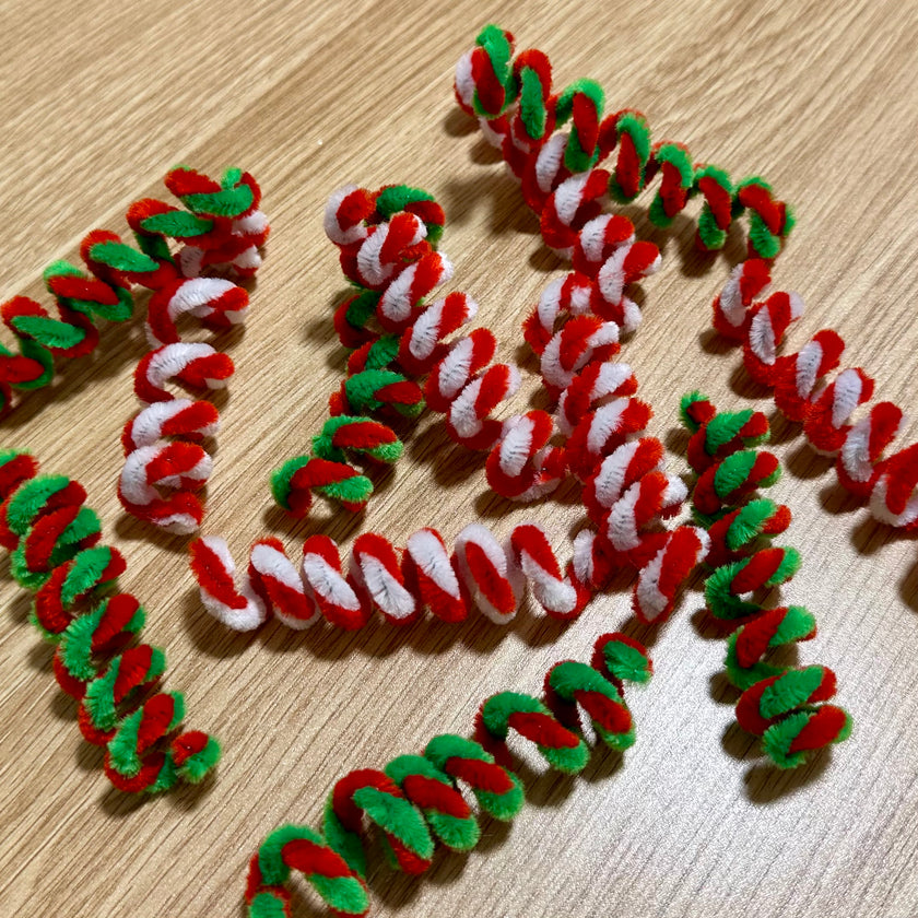 Pipe Cleaner Spring Cat Toy