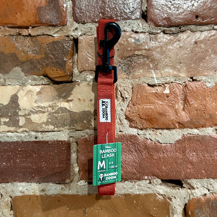 Bamboo Zoom Eco-Friendly Bamboo Leash - Terracotta