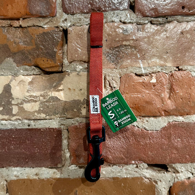 Bamboo Zoom Eco-Friendly Bamboo Leash - Terracotta