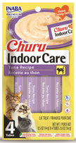 INABA Churu Indoor Care Tuna Lickable Cat Treat - Hairball & Digestive Support