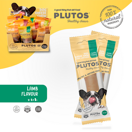 PLUTOS Dog Chew – Lamb (Medium)