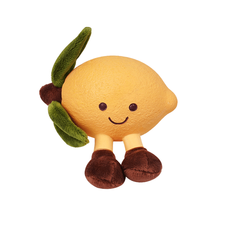 PoPupJoys - Fruity Fun Dog Chew Toy - Lemon