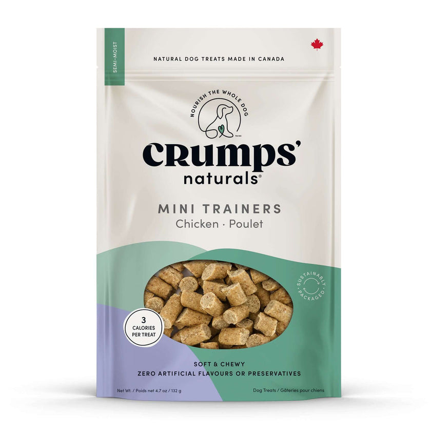 Crumps Mini Trainers Chicken Semi Moist Dog 