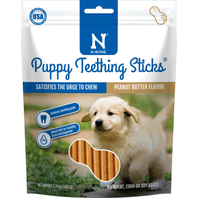 Puppy Teething Sticks - Peanut Butter