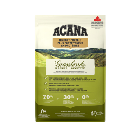 Acana Grasslands Recipe front
