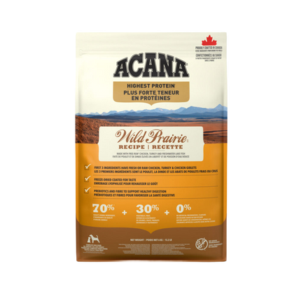 Acana Highest Protein Wild Prairie Recipe