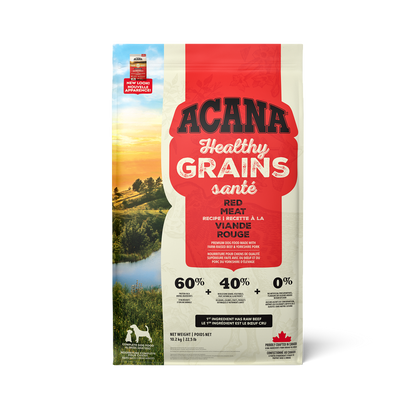 Acana Healthy Grains - Ranch Raised Red Meat Recipe Dry Dog Food (22.5lb/10.2kg)