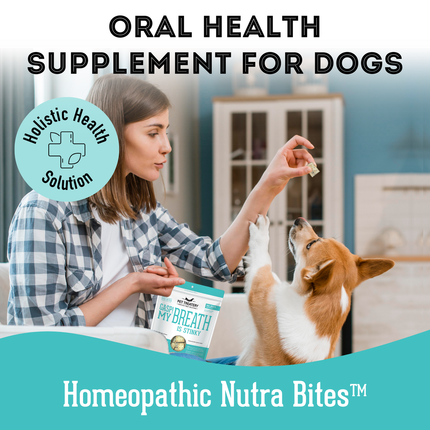 Granville Island Pet Treatery Gasp! My Breath Is Stinky Dog Treats - Oral Health Supplement Formula ( 240g)