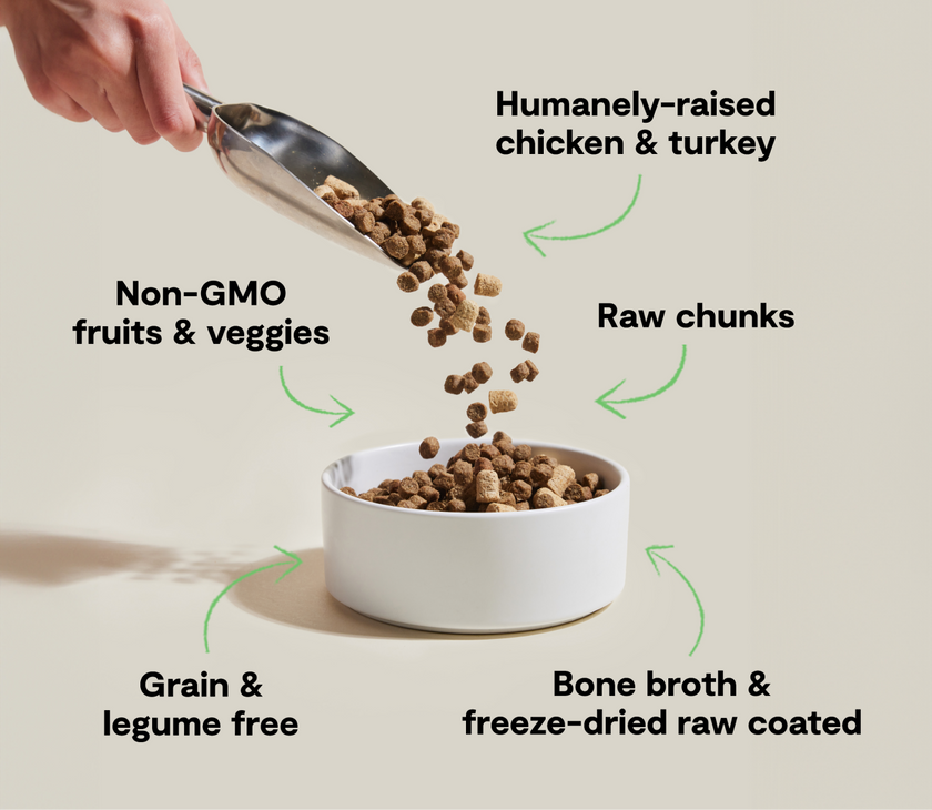 Open Farm RawMix Open Prairie Grain-Free Cat Kibble (3.62 kg/8 lb)