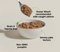 Open Farm Wild-Caught Salmon Pâté Wet Cat Food - High-Protein Grain-Free Recipe - 2.8oz
