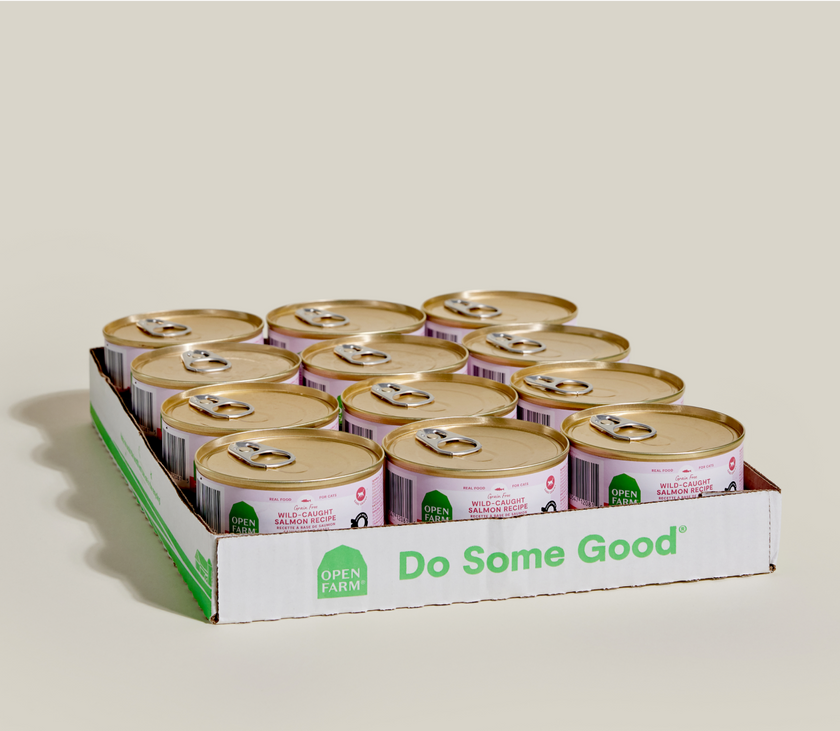 Open Farm Wild-Caught Salmon Pâté for Cats - 2.8 (case of 18)
